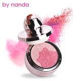 Flower Blush Women Red Face Makeup Blush