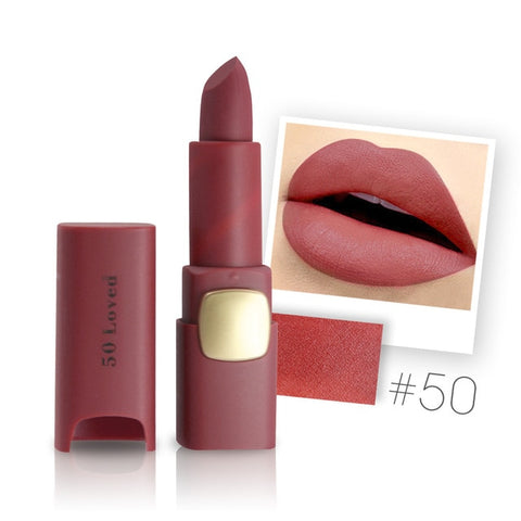 Matte Lipstick Waterproof Lips Moisturizing