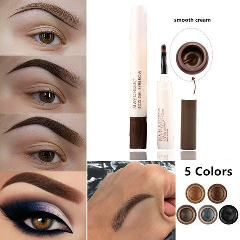 Natural Makeup Eyebrow Pencil Pomade Gel