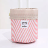 New Round women makeup bag