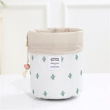 New Round women makeup bag