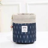 New Round women makeup bag