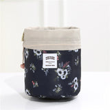 New Round women makeup bag