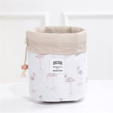 New Round women makeup bag