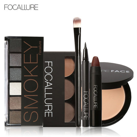 Face Makeup Set Eyebrow Powder Palette Eyeliner Eyeshadow