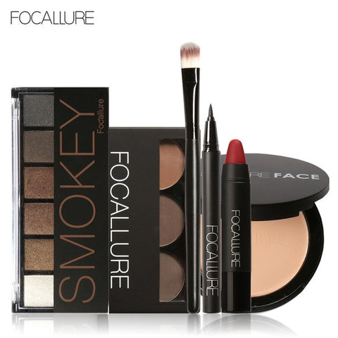 Face Makeup Set Eyebrow Powder Palette Eyeliner Eyeshadow