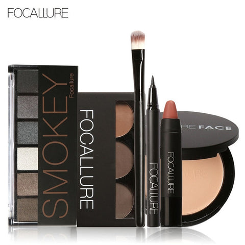 Face Makeup Set Eyebrow Powder Palette Eyeliner Eyeshadow