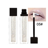 Gold Glitter Lips Makeup Lip