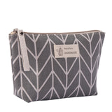 Women Plaid Travel Cosmetic Bag Makeup