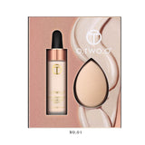 Matte Foundation With Sponge Puff Kit Matte Effect