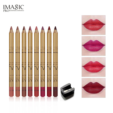 8 Colors New Lip Liner Pencil Makeup Set