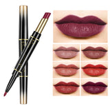 2 In 1 Lip liner Pencil Double-end Waterproof