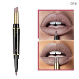 2 In 1 Lip liner Pencil Double-end Waterproof