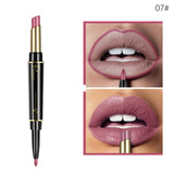 2 In 1 Lip liner Pencil Double-end Waterproof