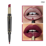 2 In 1 Lip liner Pencil Double-end Waterproof