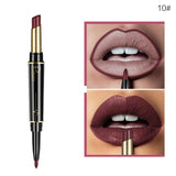2 In 1 Lip liner Pencil Double-end Waterproof