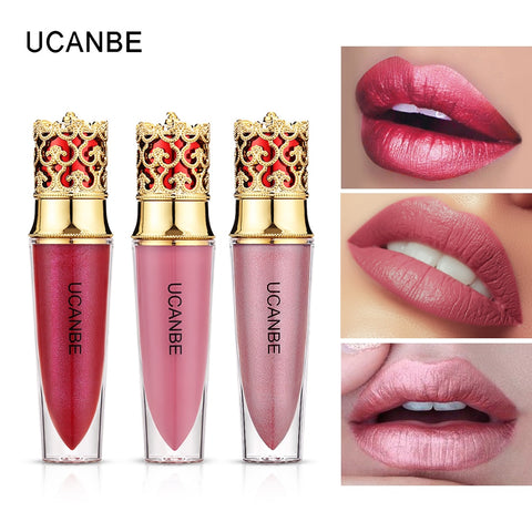 Shimmer Matte Liquid Lipgloss Makeup 6 Colors