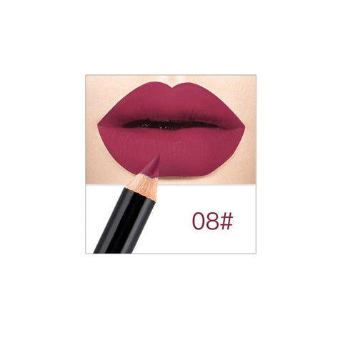 12 Colors Professional Lipliner Makeup