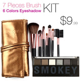 Focallure 7pcs Makeup Brushes in Sleek