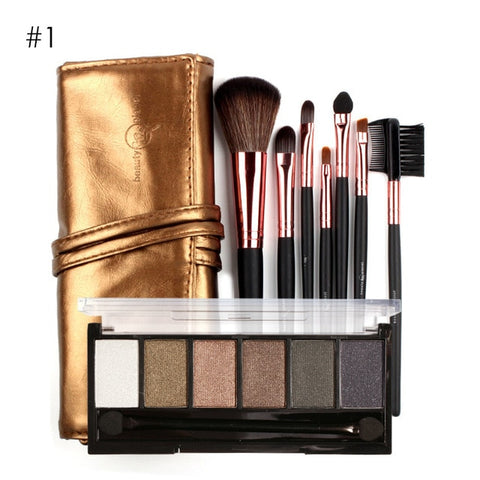 Focallure 7pcs Makeup Brushes in Sleek