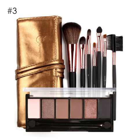 Focallure 7pcs Makeup Brushes in Sleek
