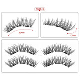 Magnetic eyelashes with 3 magnets handmade 3D/6D magnetic lashes