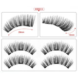 Magnetic eyelashes with 3 magnets handmade 3D/6D magnetic lashes