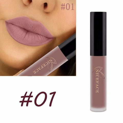 24 Color Liquid Lipstick Matte Long Lasting