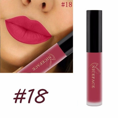 24 Color Liquid Lipstick Matte Long Lasting