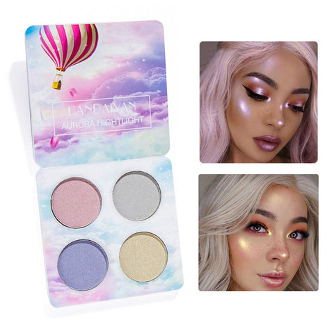 Shimmer Golden Highlighter Powder Brightening