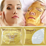 Gold Collagen Face Mask Crystal Gold