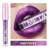 Glitter Lip Gloss Metal Liquid Lipstick