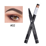 5 Color Microblading Eyebrow Pencil Waterproof Fork