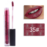 12 Colors Metallic Shimmer Liquid Lipstick