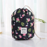 New Round women makeup bag