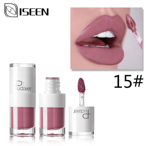 Pudaier Lipstick 16 Colors Matte Lip Gloss