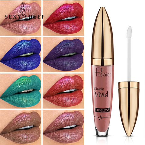 Glitter Lips Lipstick  Women Brand