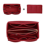 Felt Cloth Insert Bag Organizer Makeup Handbag