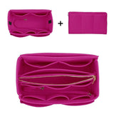 Felt Cloth Insert Bag Organizer Makeup Handbag